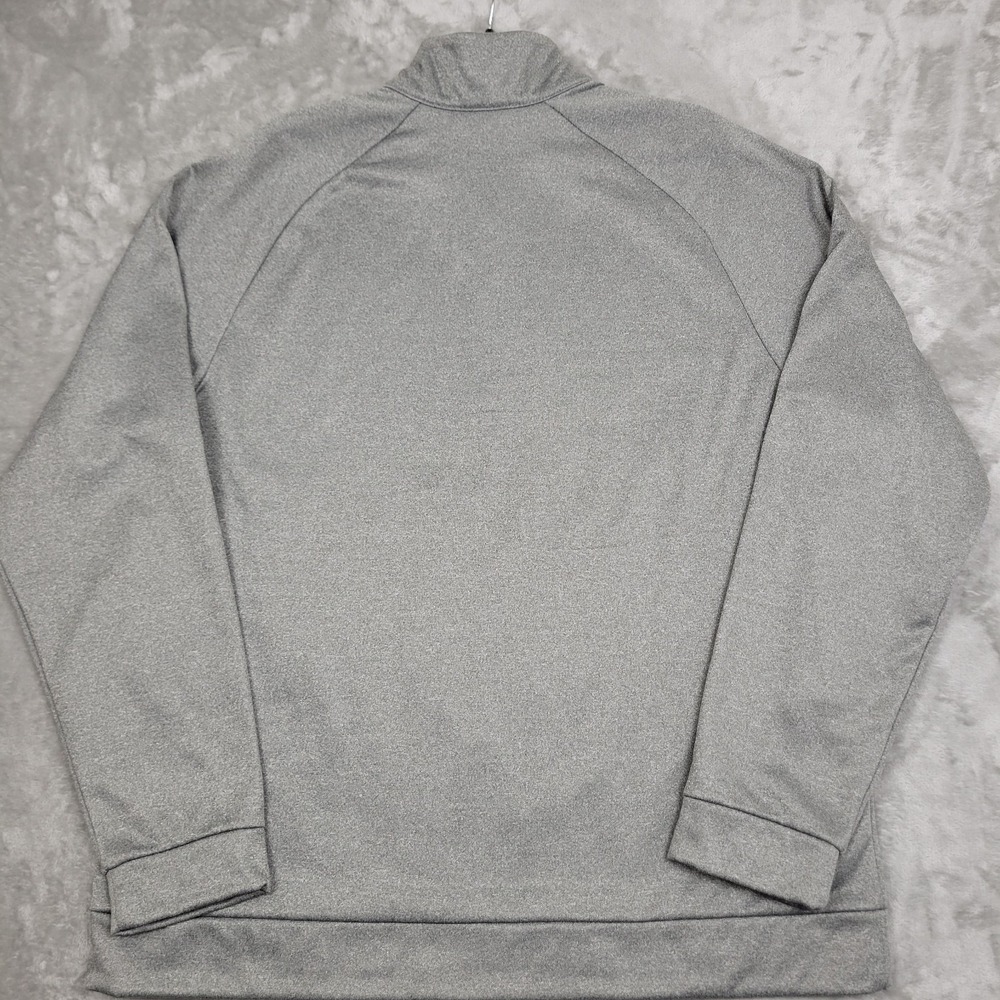 Nike Therma Dry Fit Mens 1/4 Zip Mock Neck Golf Pullover Gray Long Sleeve XL NWT - Picture 7 of 10
